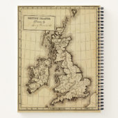 イギリス諸島 ノートブック (裏面)