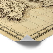 イギリス諸島 ポスター (角)