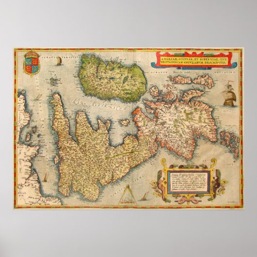 イギリス諸島 ポスター (正面)