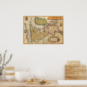 イギリス諸島 ポスター (キッチン)