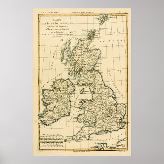 イギリス諸島 ポスター (正面)