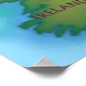 イギリス諸島 ポスター (角)