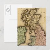 イギリス諸島 ポストカード (正面/裏面)