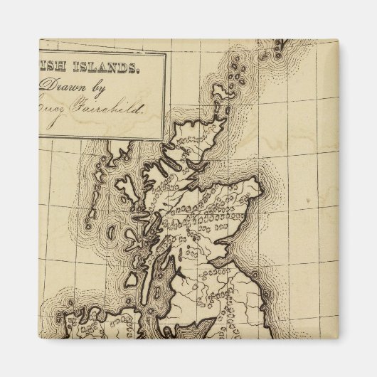 イギリス諸島 マグネット (正面)