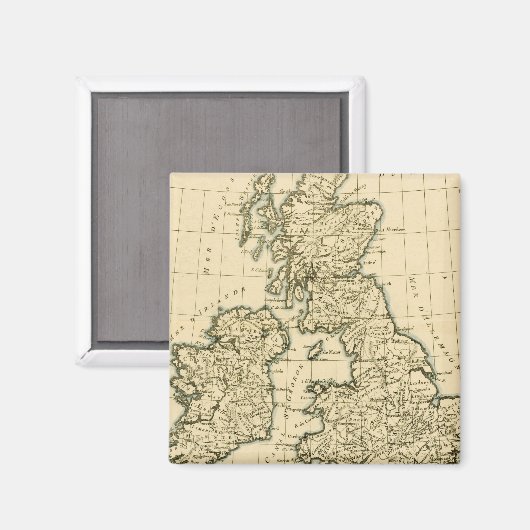 イギリス諸島 マグネット (正面/裏面)