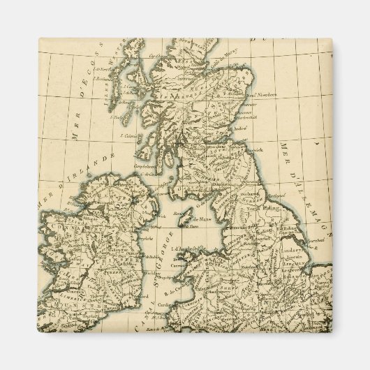 イギリス諸島 マグネット (正面)