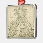 イギリス諸島 メタルオーナメント (左)