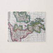 イギリス諸島(1780年)のヴィンテージの地図 ジグソーパズル (横)