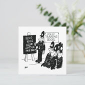 イギリス警官への贈り物 – 警察大学の漫画 シーズンカード (スタンド正面)