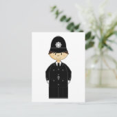 イギリス警察はがき ポストカード (スタンド正面)