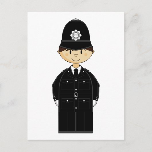 イギリス警察はがき ポストカード (正面)