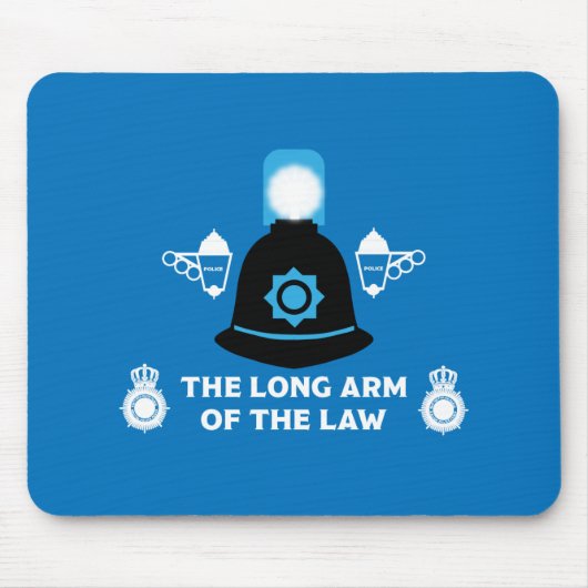 イギリス警察グッズとアクセサリー マウスパッド (正面)