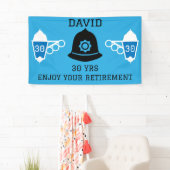 イギリス警察グッズとアクセサリー 横断幕 (インサイチュ)