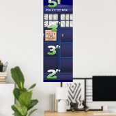 イギリス警察ボックスの成長図。 ポスター (ホームオフィス)