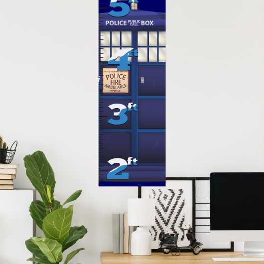 イギリス警察ボックスの成長図。 ポスター (ホームオフィス)
