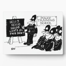 イギリス警察学校のおもしろグッズ