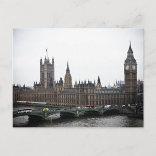 イギリス議会のポストカード ポストカード