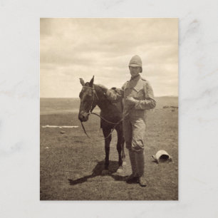 イギリス軍人の古い写真 – Boer War ポストカード