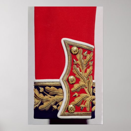 イギリス軍服の袖詳細 ポスター (正面)