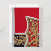 イギリス軍服の袖詳細 ポストカード (正面/裏面)