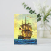 イギリス軍艦 ポストカード (スタンド正面)