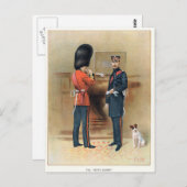 イギリス軍 – スコット警備隊 ポストカード (正面/裏面)