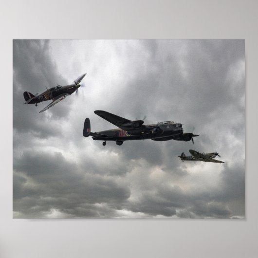 イギリス追悼飛行の戦い ポスター (正面)