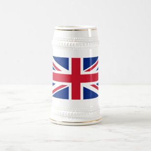 イギリス連合ジャック イギリス植民地の旗 ビールジョッキ