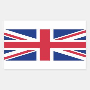 イギリス連合ジャック イギリス植民地の旗 長方形シール
