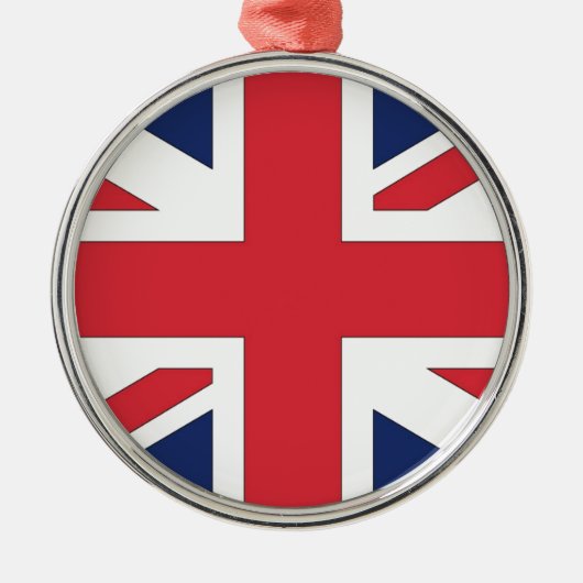 イギリス連合旗 / ユニオンジャック メタルオーナメント (正面)
