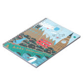 イギリス都市場面 ノートブック (左側)