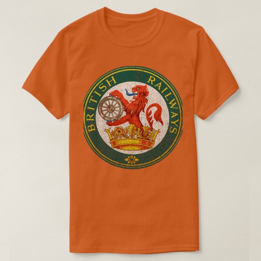 イギリス鉄道2 Tシャツ (デザイン正面)