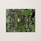 イギリス陸軍の兵士およびタンクジグソーパズル ジグソーパズル (横)