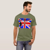 イギリス陸軍の退役軍人のTシャツ Tシャツ (正面フル)