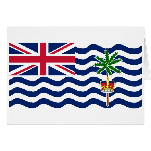 イギリス領インド洋地域の旗 (正面横)