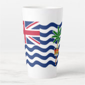 イギリス領インド洋地域の旗 カフェラテマグ (正面)