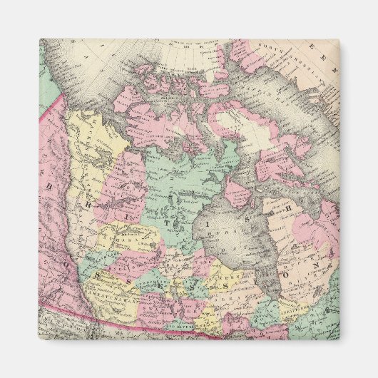 イギリス領ロシアの品・デンマーク領物 マグネット (正面)