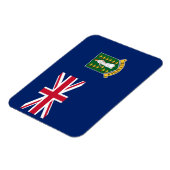 イギリス領ヴァージン諸島の旗 マグネット (左側)