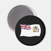 イギリス領南極地域の旗のマグネット マグネット (正面/裏面)