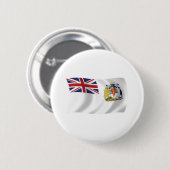 イギリス領南極地域の旗 バッジ (正面&裏面)