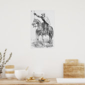 イギリス騎士 ポスター (キッチン)