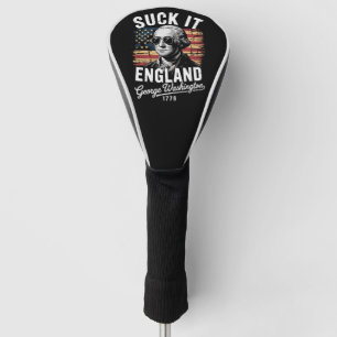 イギリス黙れ 7月4日 ジョージ・ワシントン 1776 ゴルフヘッドカバー