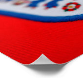 イギリス3ライオンズシャツバッジ ポスター (角)