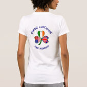 イギリス3文化 Tシャツ (裏面)