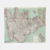 イギリス5 フリースブランケット (正面(横))