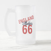 イギリス66はビールステインの父の日のギフトを曇らしました フロストグラスビールジョッキ (左)