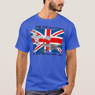 イギリス75日の戦い1940 2015 Tシャツ