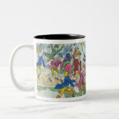 イギリス-または税の群れの恵み ツートーンマグカップ (左)