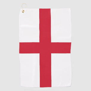 イギリス、イギリスの旗が付いているタオルをゴルフをして下さい ゴルフタオル