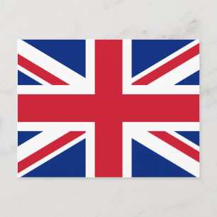 イギリス, イギリスの旗 ポストカード